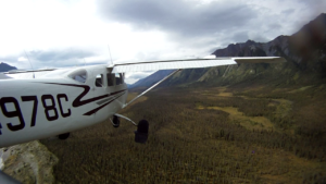 Flying into Alaska by Bushplane